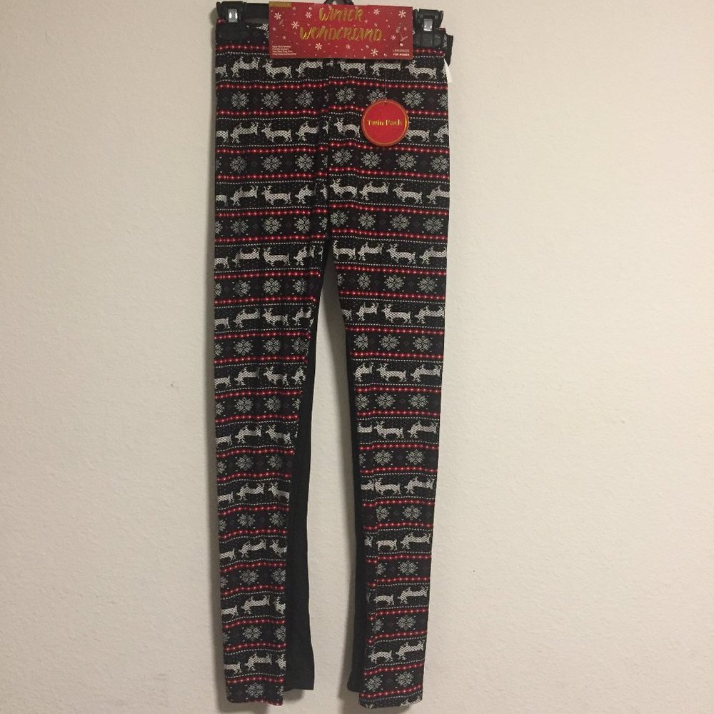 🌻Brand new Winter wonderland 2 leggings